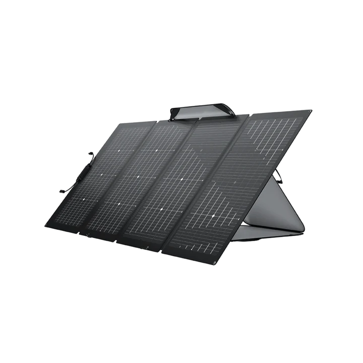 ecoflow 220w portable bifacial solar panel