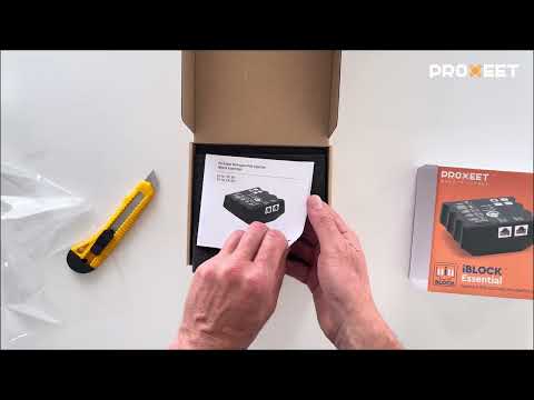 Unboxing the Proxeet Portable PoE Injector