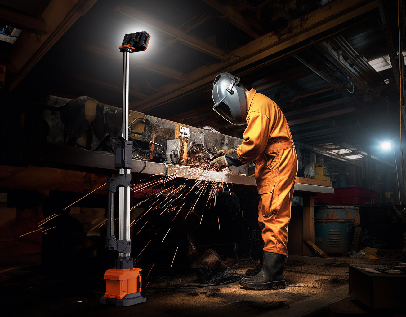 TL-100 Single Head Portable LED Work Light Kit 1