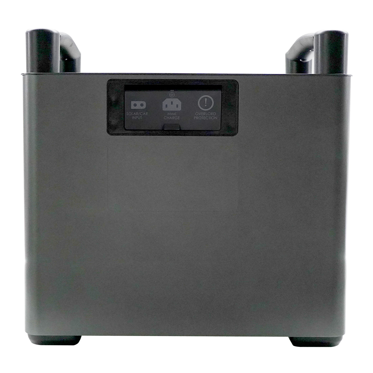 Back view of portable power station - Power-2Go 2000Pro
