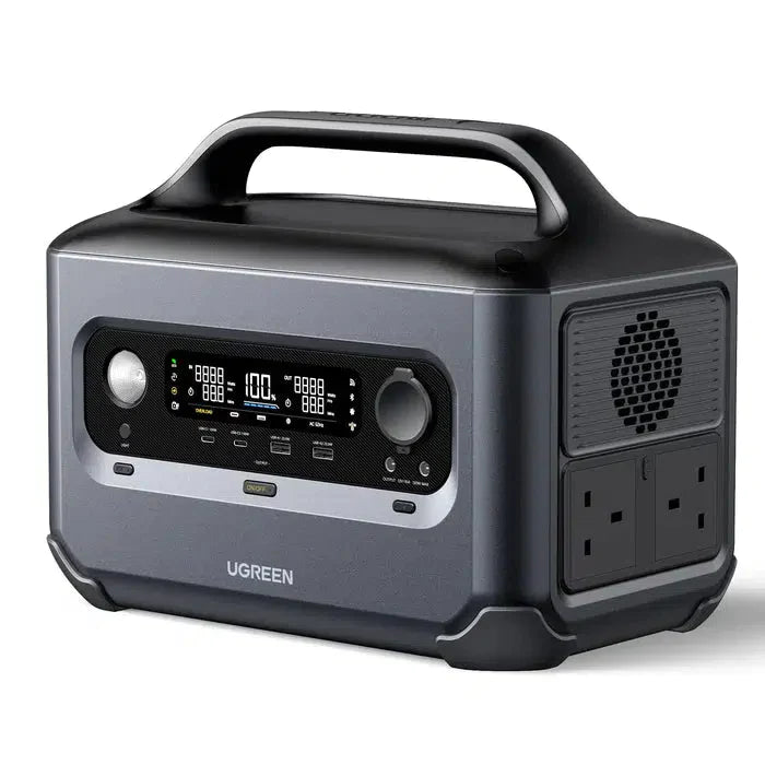 UGREEN GS600 PORTABLE POWER STATION + SC100 SOLAR PANEL