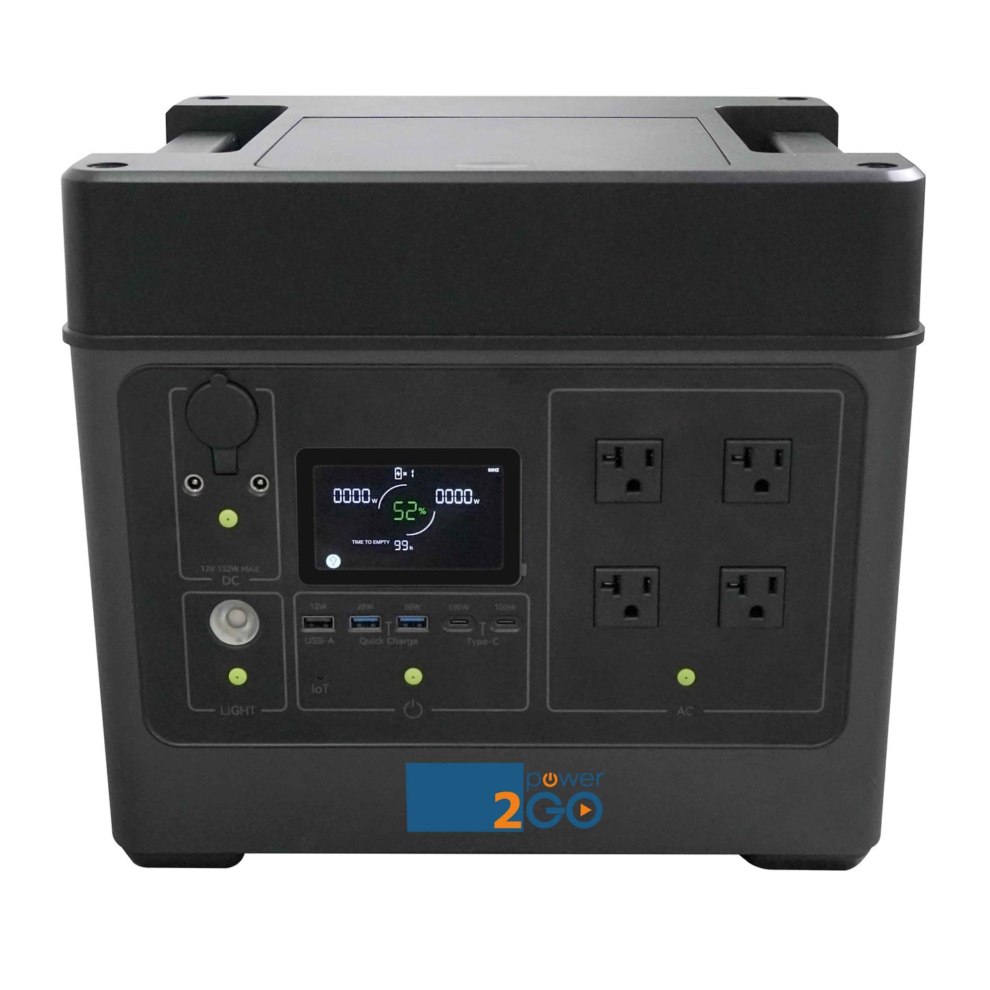 Power-2Go 3000 Portable Power Station / Solar Generator