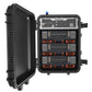 3 Bay Lithium-ion Battery Pack Charging Case with D24-500 batteries - For LT-500 Series