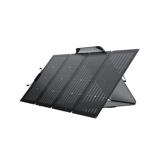 ecoflow 220w portable bifacial solar panel