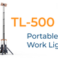 TL-500-4.2 Portable Rechargeable LED Work Light Tower, 1.2-4.2m - Bare Unit