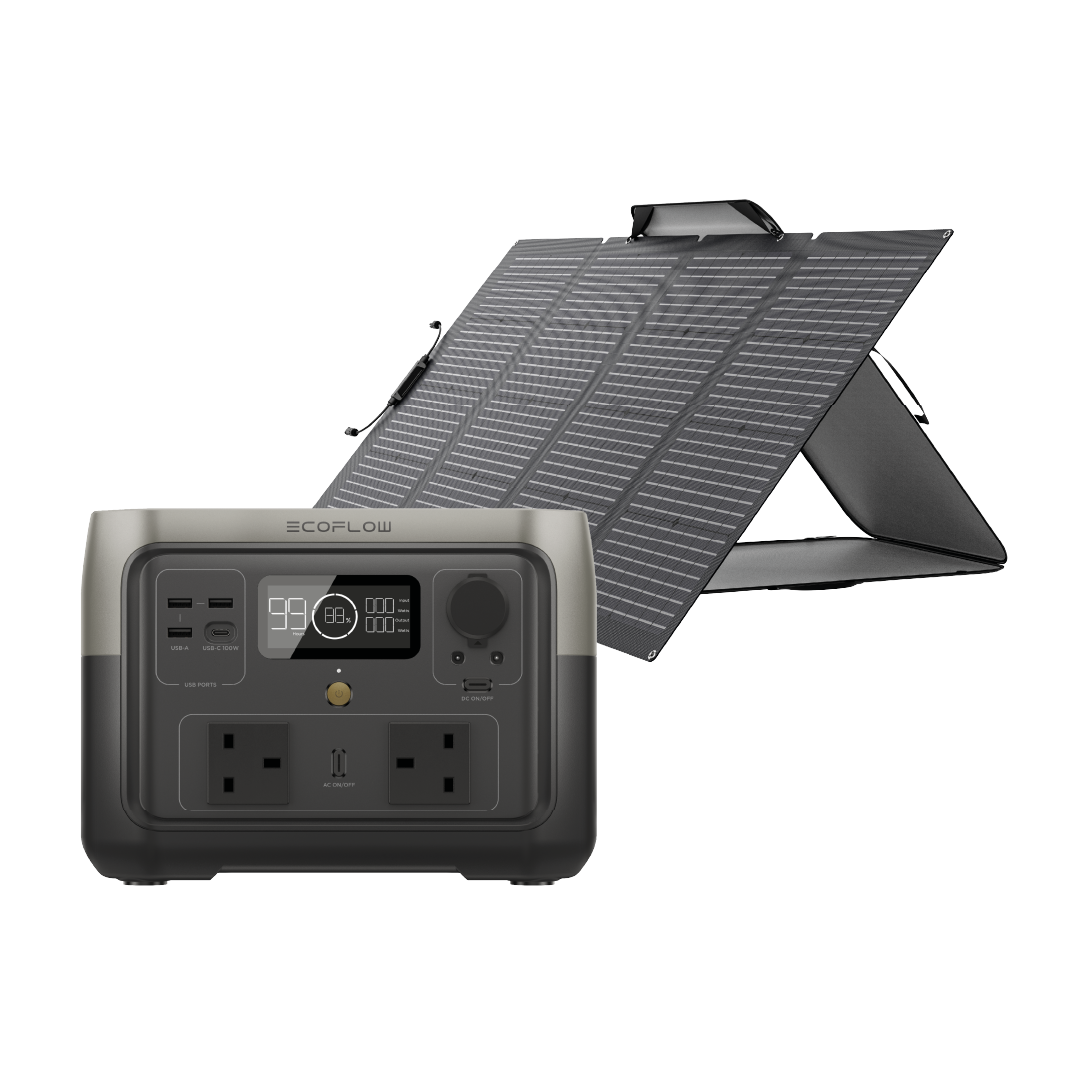 RIVER2 Max and 220W Foldable Solar Panel